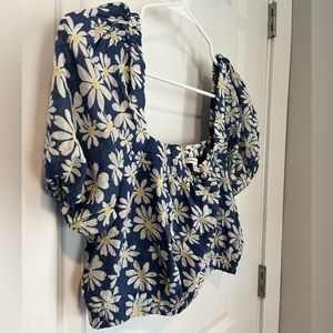 American eagle crop summer top